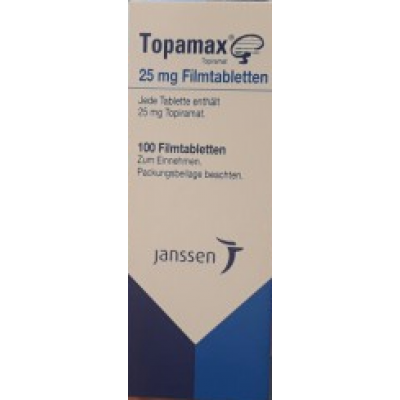 Фото препарата Топамакс TOPAMAX 25 мг/100 таблеток